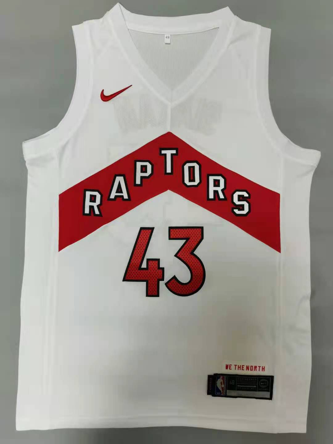 Men Toronto Raptors 43 Siakam White 2021 Nike Game NBA Jersey